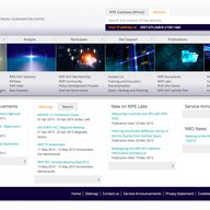 Redesigning the RIPE NCC Website: Template and Visual Design