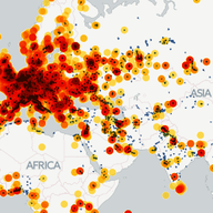 Distribution of RIPE Atlas Probes