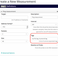 RIPE Atlas Measurement Tagging