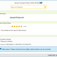 Finding Abuse Contact Information with RIPEstat