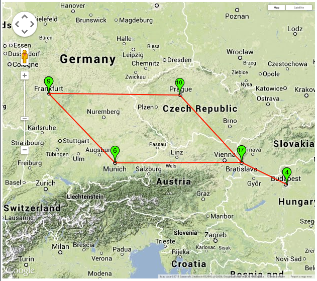 traceroute-on-a-map example