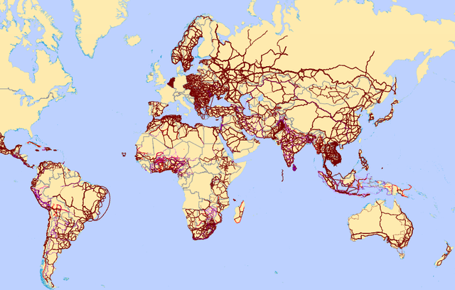 ITU Transmission map