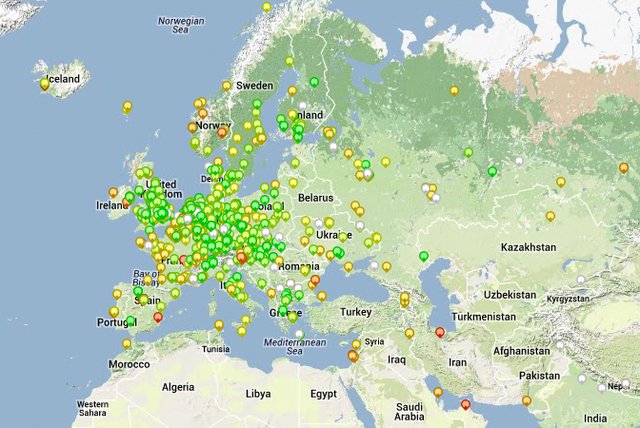 RIPE Atlas latest measurements API